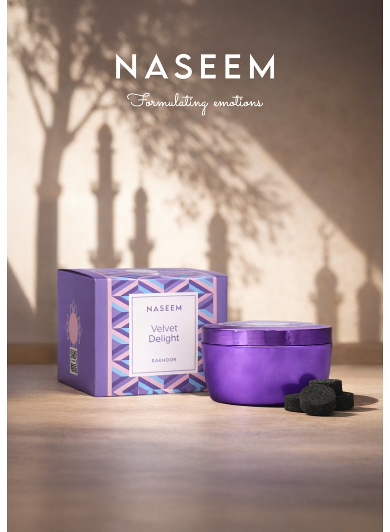Naseem Bakhoor Velvet Delight For Men and Women – 50GM - Image 5